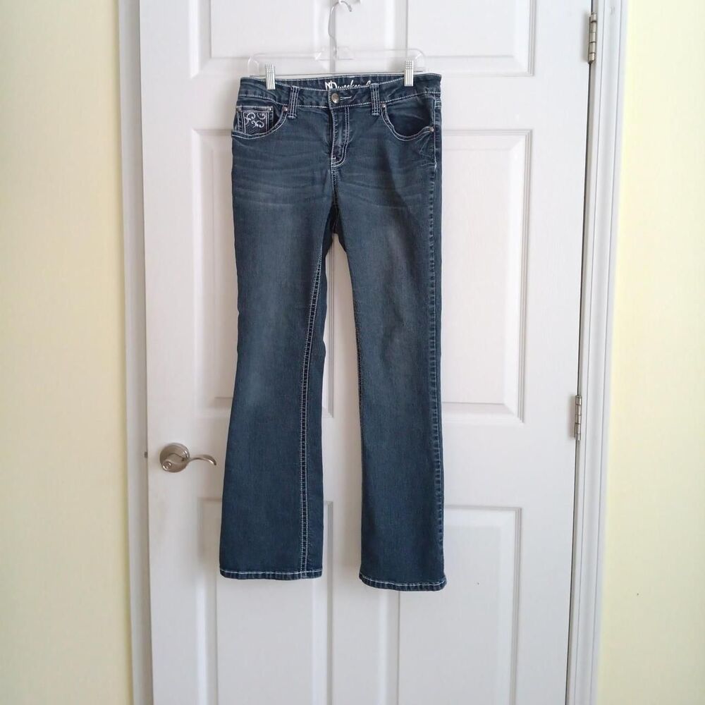No-boundaries Women's Blue and Navy Jeans